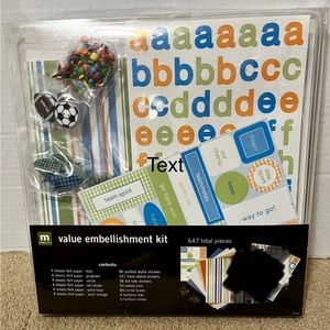 Making Memories Value embellishment kit